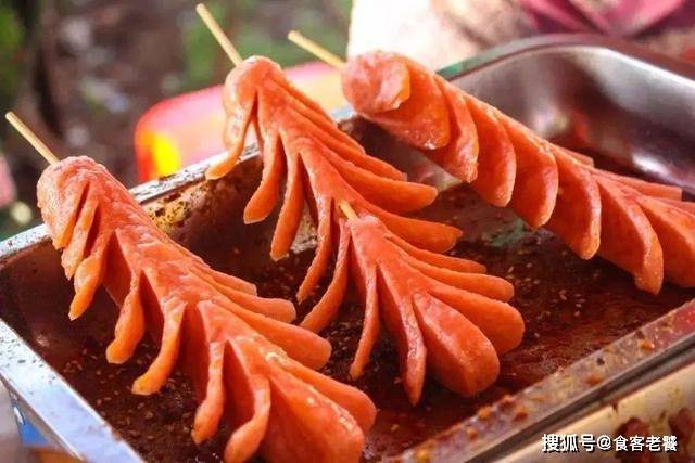 我选这4样_零食_火腿肠_乡巴佬