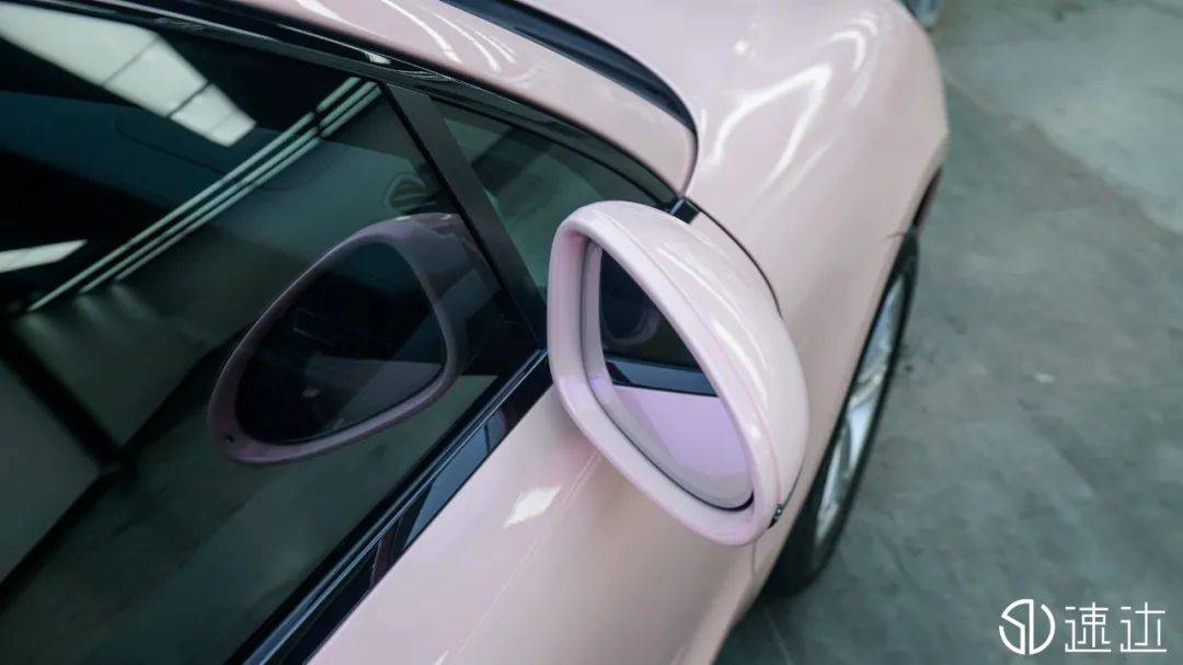 保时捷macan全车改色糖果胭脂粉_搜狐汽车_搜狐网