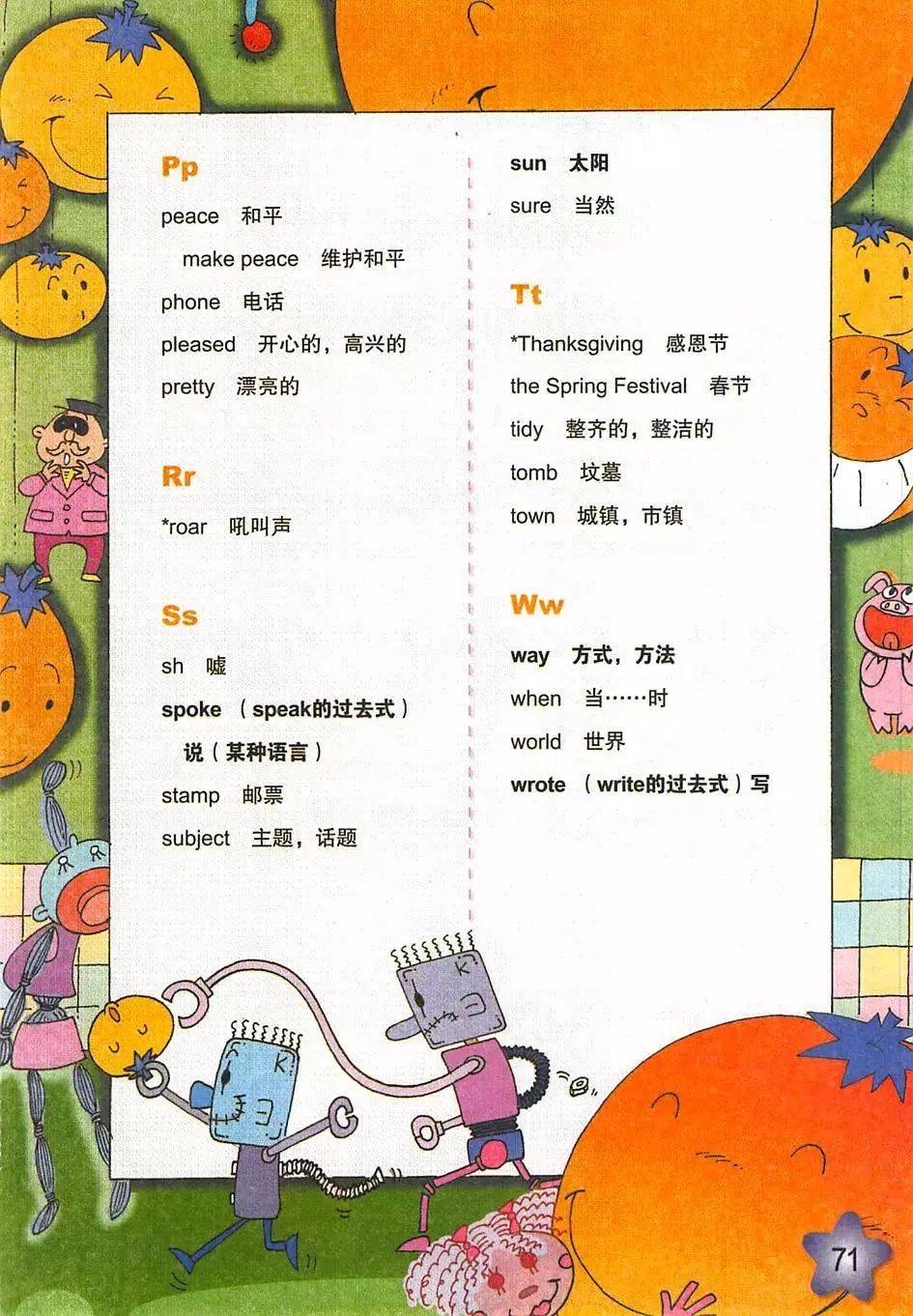 外研版六年级上册英语电子课本教材一年级起点