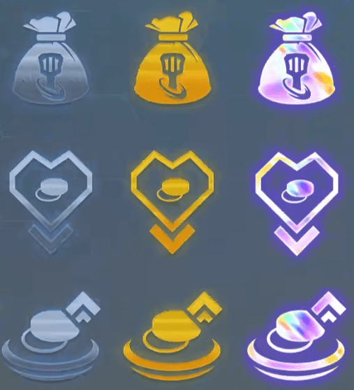 严酷契约:(有2个是预留图标)购买经验值消耗一定数值的生命值而非金币