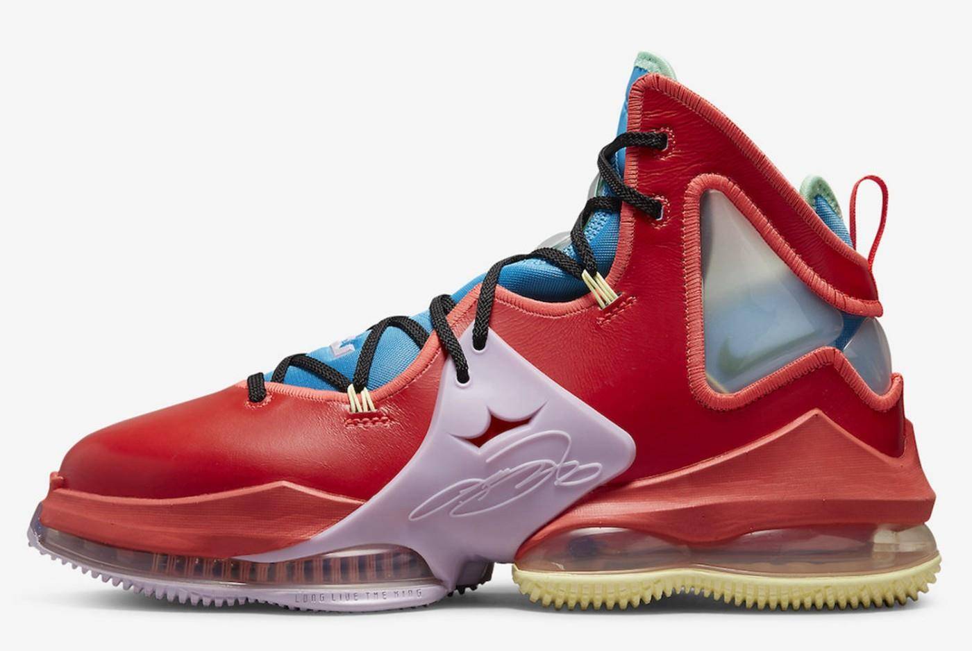 原创鞋垫满印冠军旗帜全新lbj19官图曝光