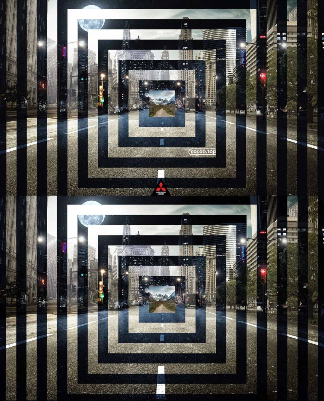 零基础学习优秀广告设计离不开对比