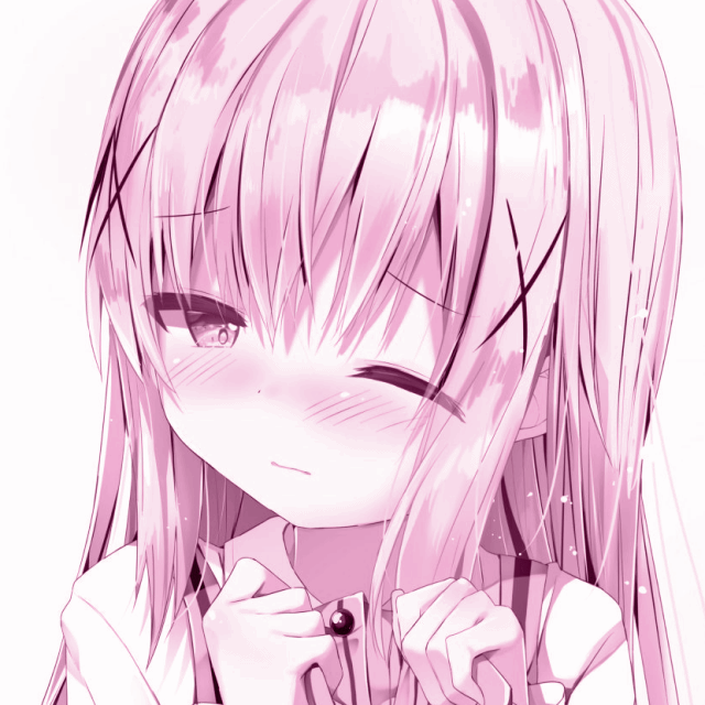 动漫女头,粉色_网络_动漫_粉色