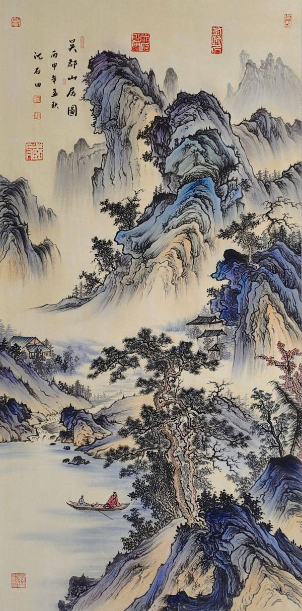 吴门画派沈坤沈石田大匠之门30年臻品展北京中艺国际美术馆