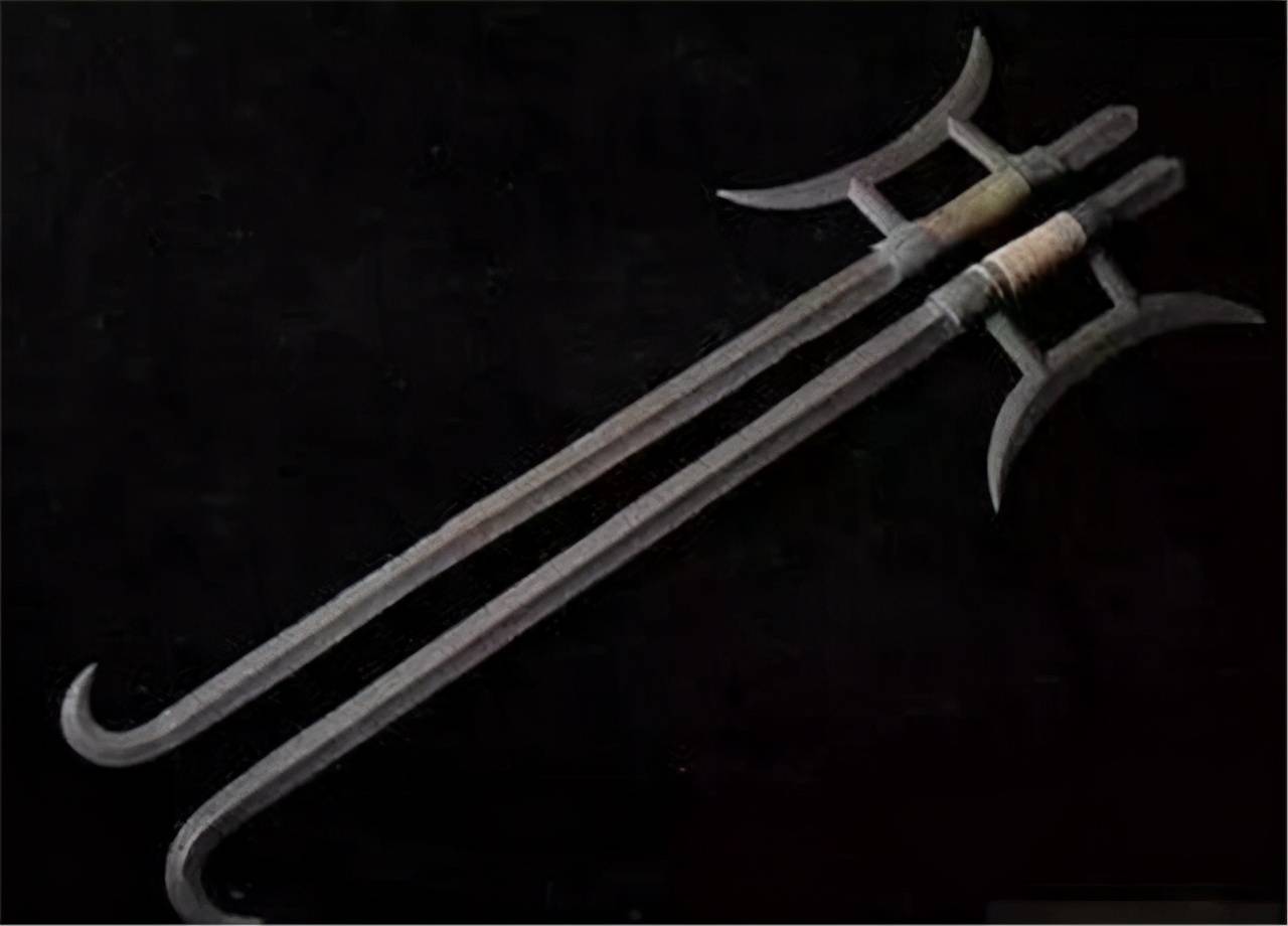 原创故事唐史记载真正的神兵利器双钩碧恨天猛人宋青春双钩威震吐蕃的