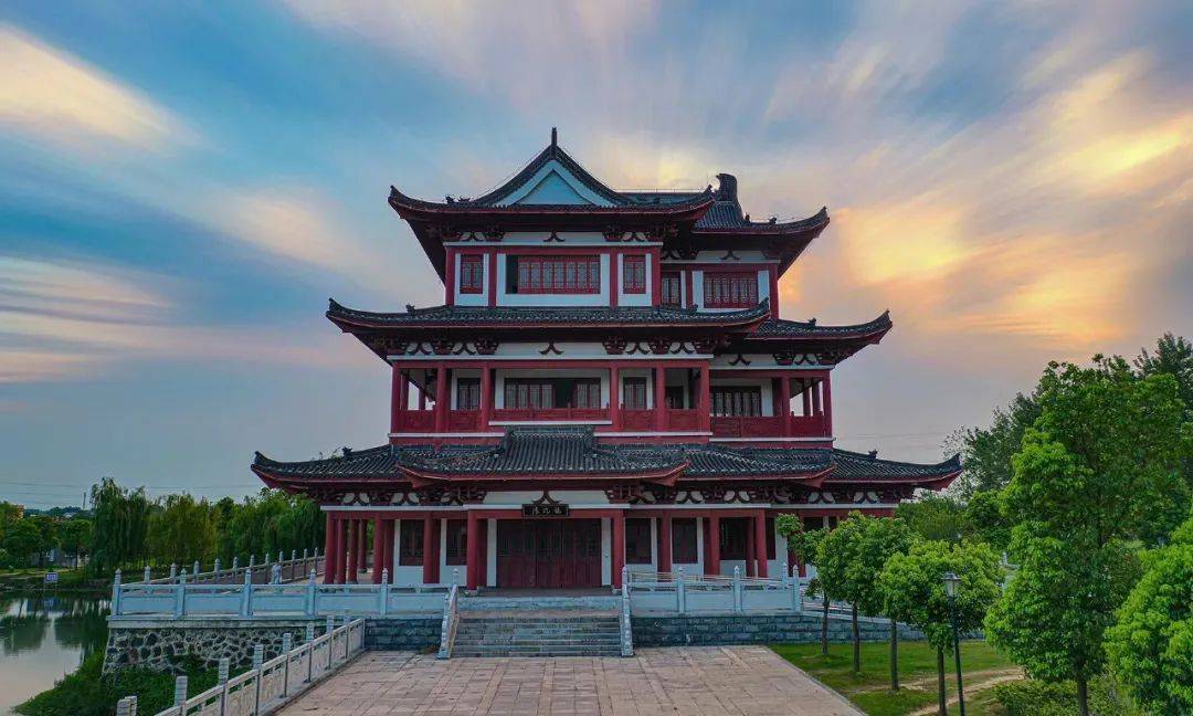 就在现在明光滨河湿地九道湾真美