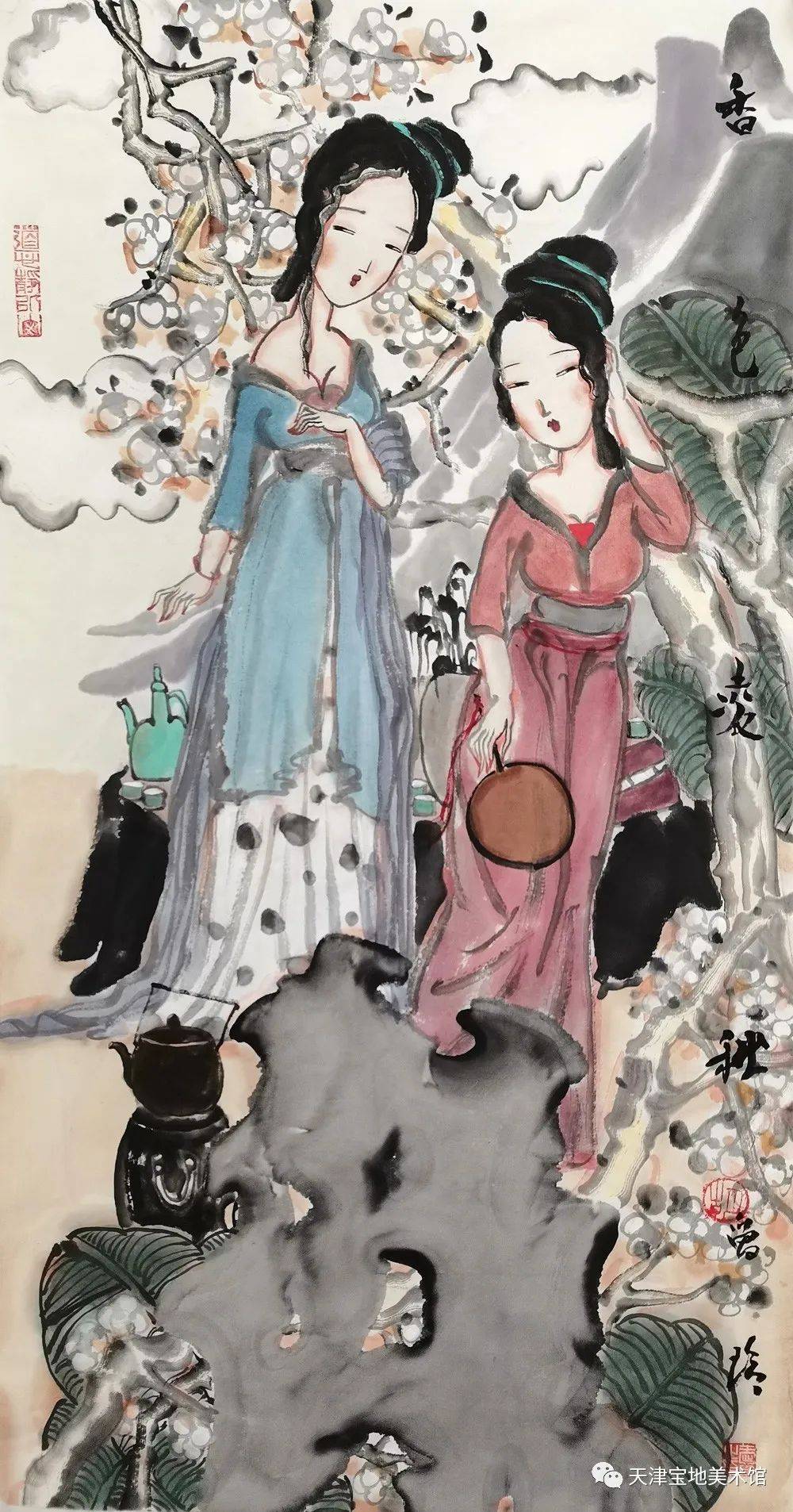 胡爱玲|水墨之界—中国当代书画名家学术邀请展_作品_全国_油画