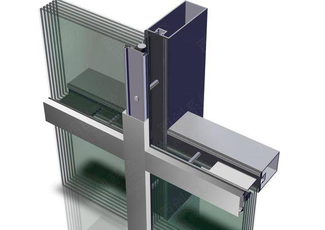 钢系统幕墙精制钢防火幕墙防火隔断性能优势