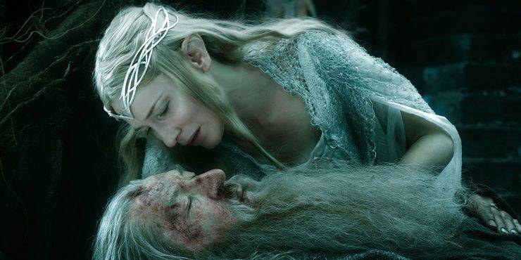 克里斯托弗·李和凯特·布兰切特分别扮演萨鲁曼和凯兰崔尔回归,原本