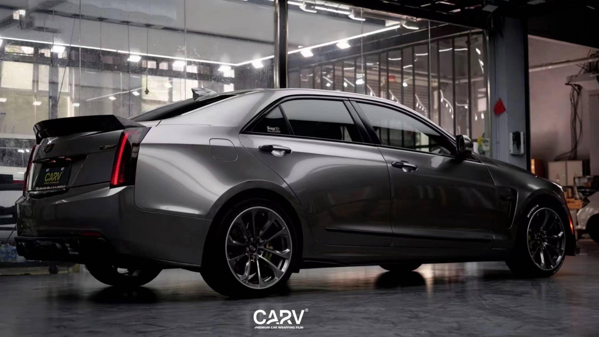 汽车改色贴膜#卡孚改色膜#卡孚carv#凯迪拉克atsl