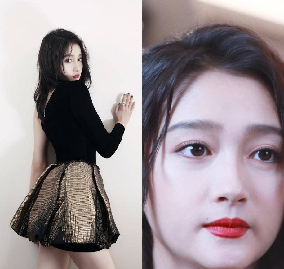 原创关晓彤无滤镜真实颜值曝光肌肤下垂被指老态对比精修判若两人