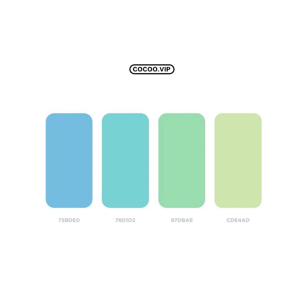 四色色彩搭配方案值得收藏