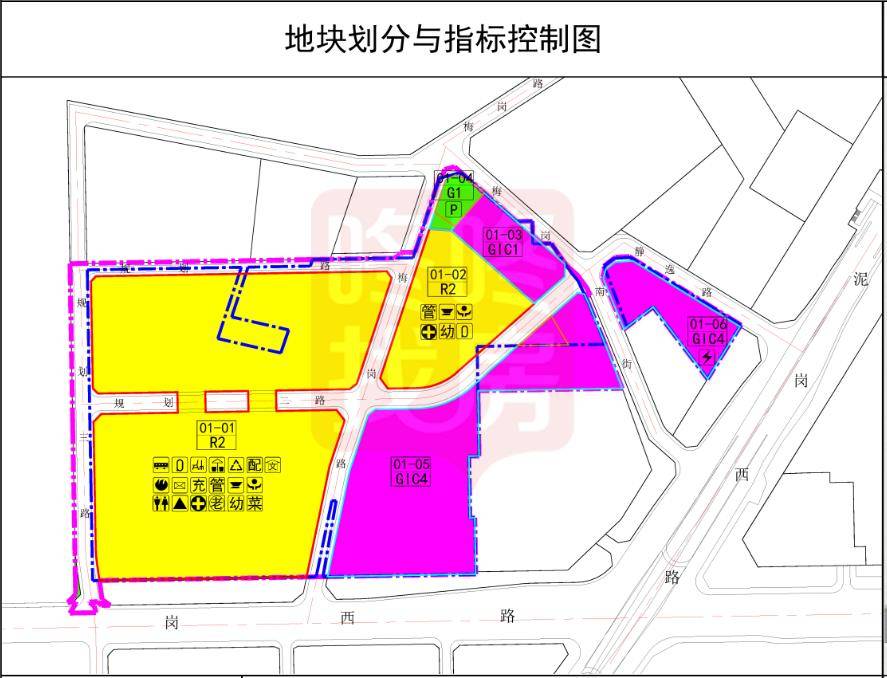 华富北棚改最新专规出炉规划20栋住宅2栋幼儿园