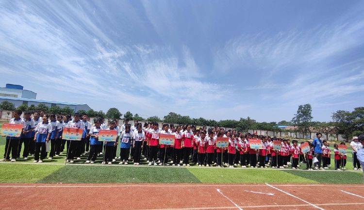 臨渭區官路九年一貫制學校夏季運動會暨校園文化藝術節_活動_篇章