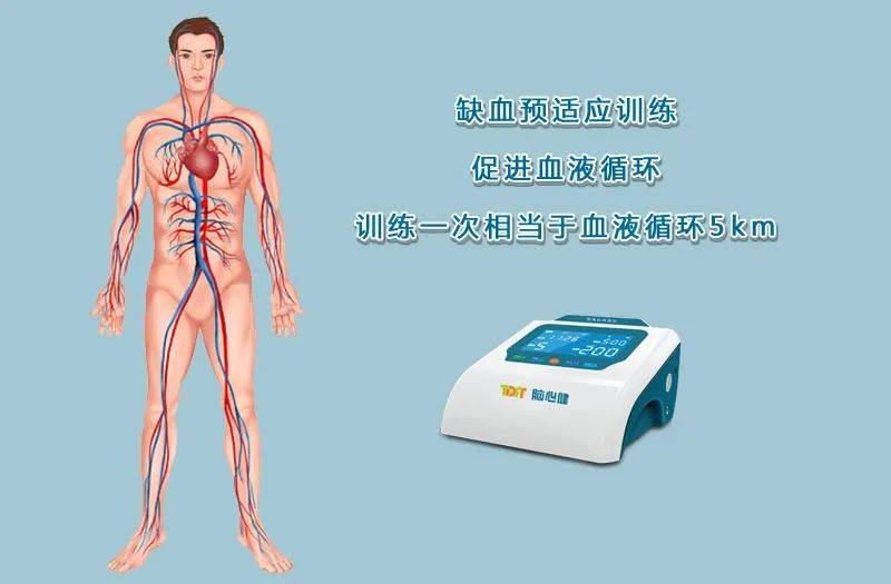 缺血预适应训练,像给血管做运动,训练一次相当于血液循环5km,很好的