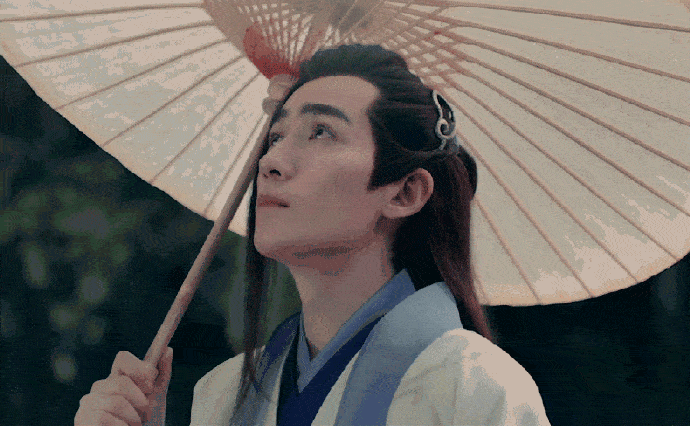 原创撑伞美人肖战王一博鹿晗朱一龙任嘉伦你被谁撩到了