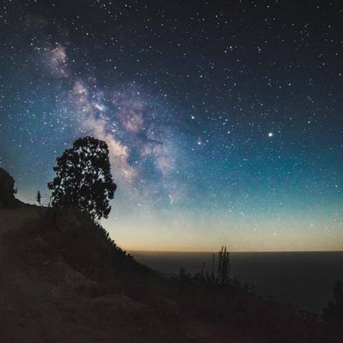 唯美风景微信头像,夜晚静谧的大海,万籁俱寂的夜晚_头像_大海_唯美