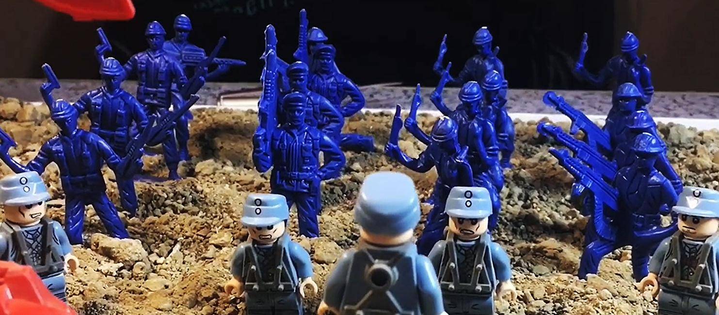 《亮剑》第28集,小聪聪乐高版,李云龙怒发冲冠私自调动部队_山本_平安