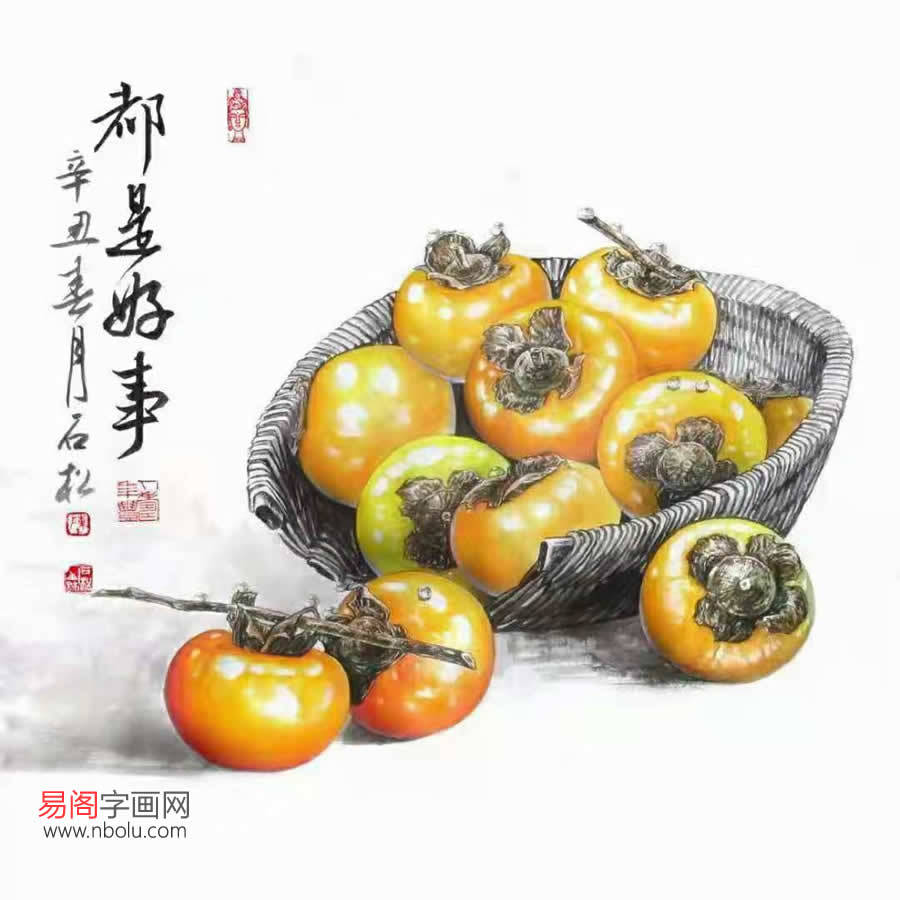 陈石松的水墨漫画活泼而认真简单又深邃