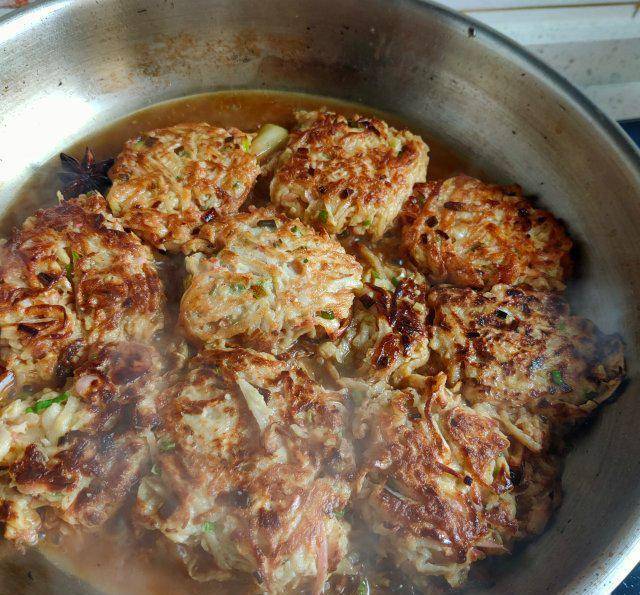 原创旱萝卜素丸子外酥里嫩比肉丸子还香