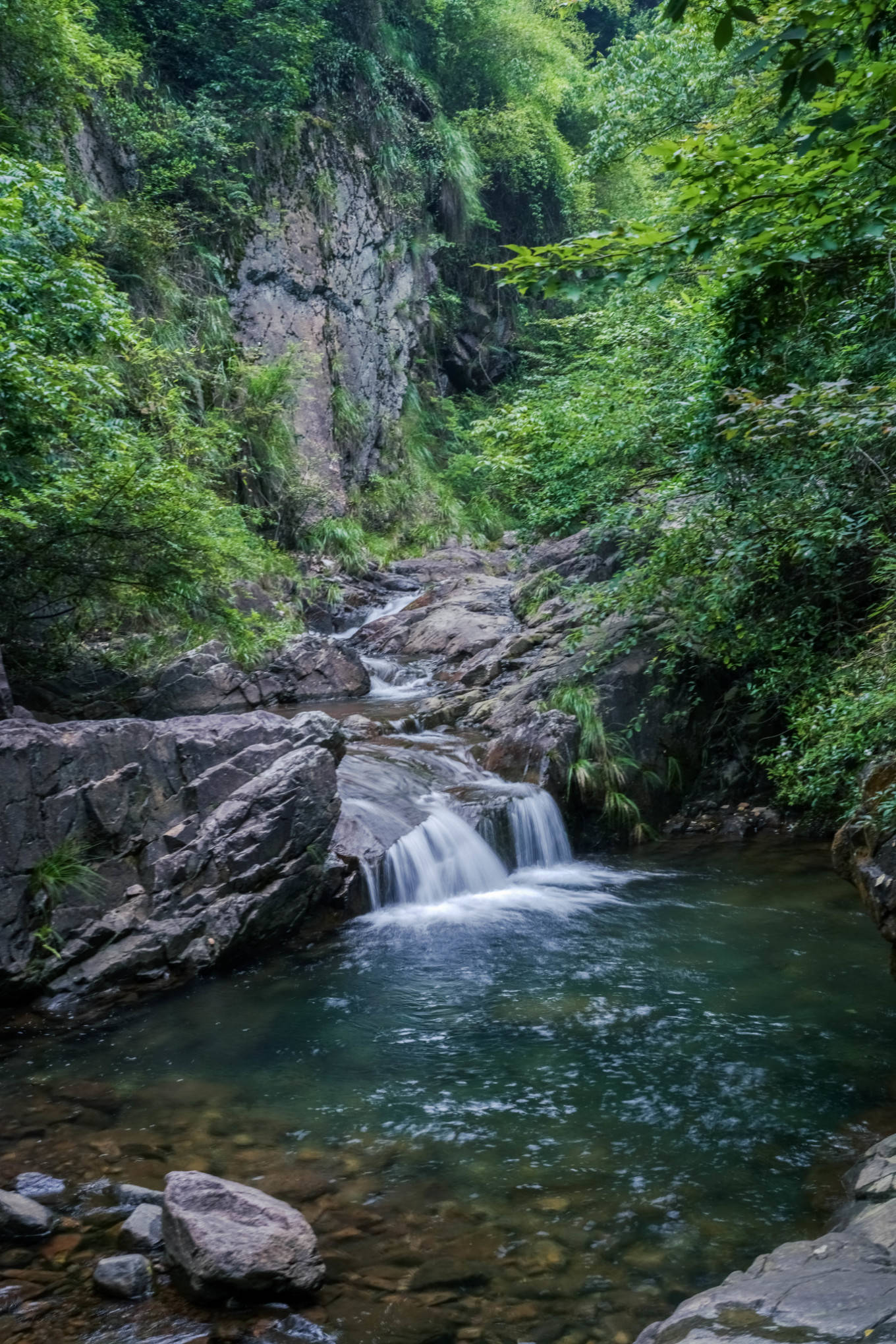 杭州闲林山水图片