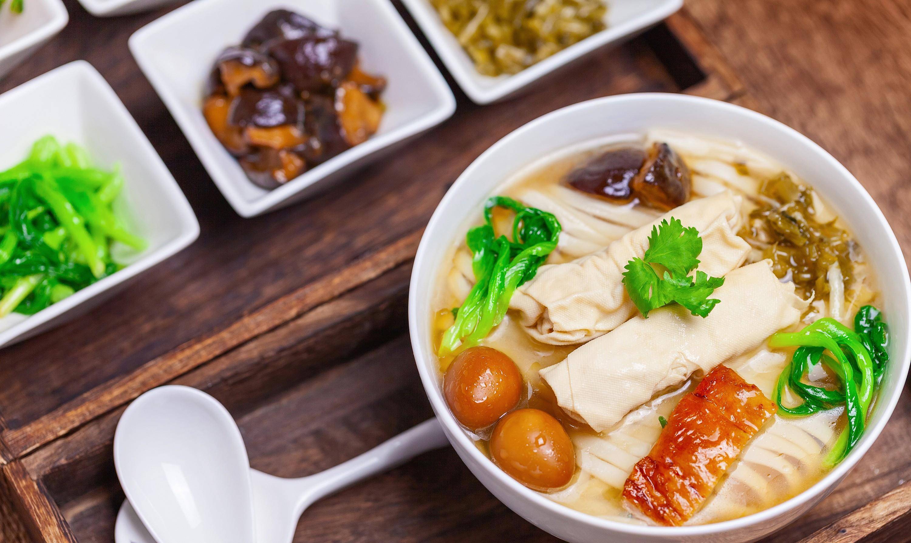 原创传统面结面的做法宁波传统特色美食鸡蛋面q弹面结软糯鲜香