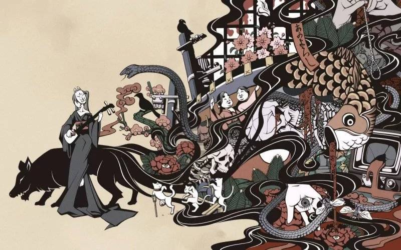 狐狸变作公子身灯夜乐游春和风妖怪们的剧本杀集会