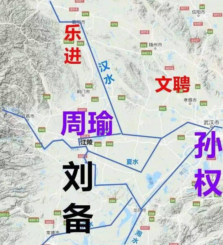 三国江陵地图图片