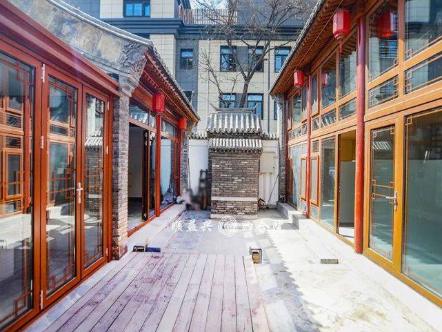 四合院出租北京南城的现代四合院您见过吗一起看看