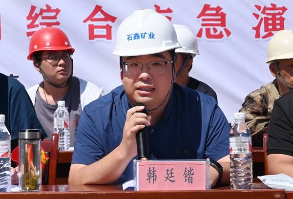 盂县开展安全生产月宣讲活动暨非煤矿山综合应急演练