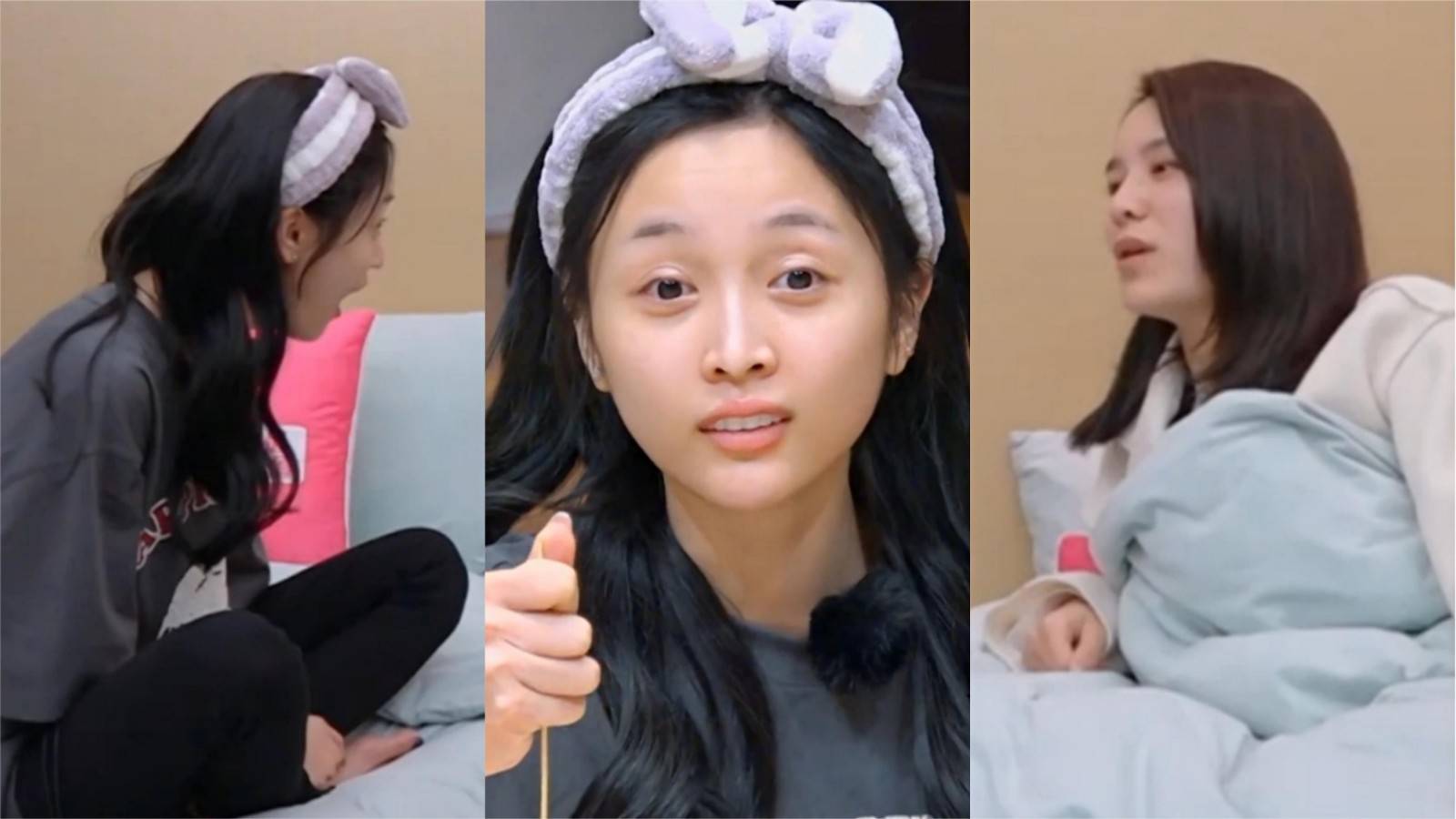 原创吴宣仪素颜老气横秋彻底打破女团幻想张馨月吐槽皮肤状态