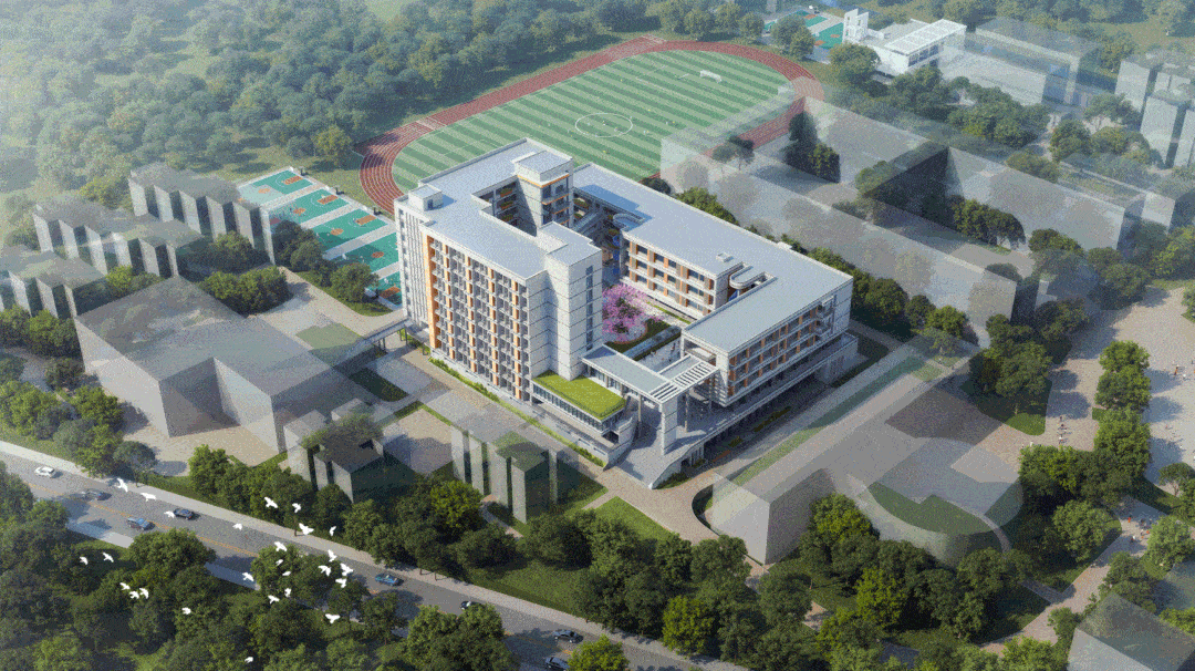 长安这两所学校改扩建工程今年完工_综合楼_实验_教学楼