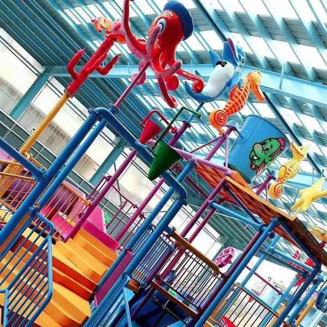 安阳涵淼水上乐园只有玩水才能拯救小伙伴的精神不振