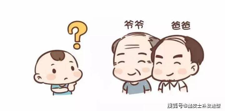 脱发真的会遗传吗相比秃顶的父亲母亲脱发儿子100脱发
