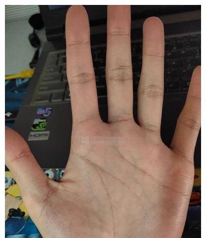 原创手掌心有三角纹预示在事业上有所成就财运也很旺盛