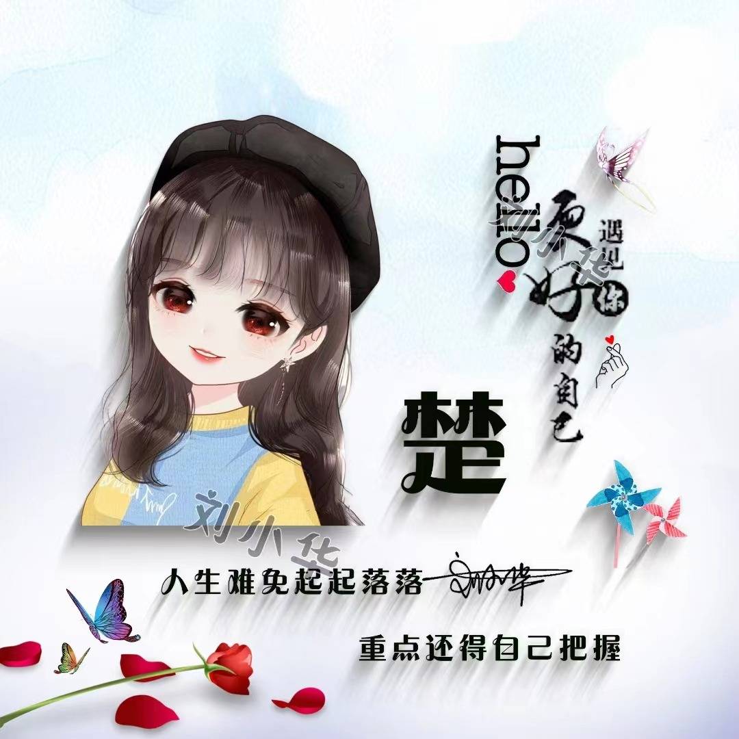 用你的名字制作微信头像40张情侣卡通艺术签名头像有你的名字吗