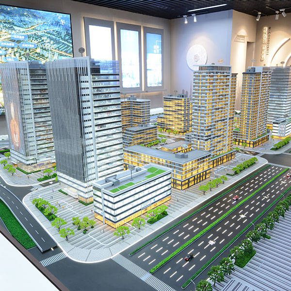 商业信息反映根据建筑设计的特点,内部选择逐层点光源或自然散射光源