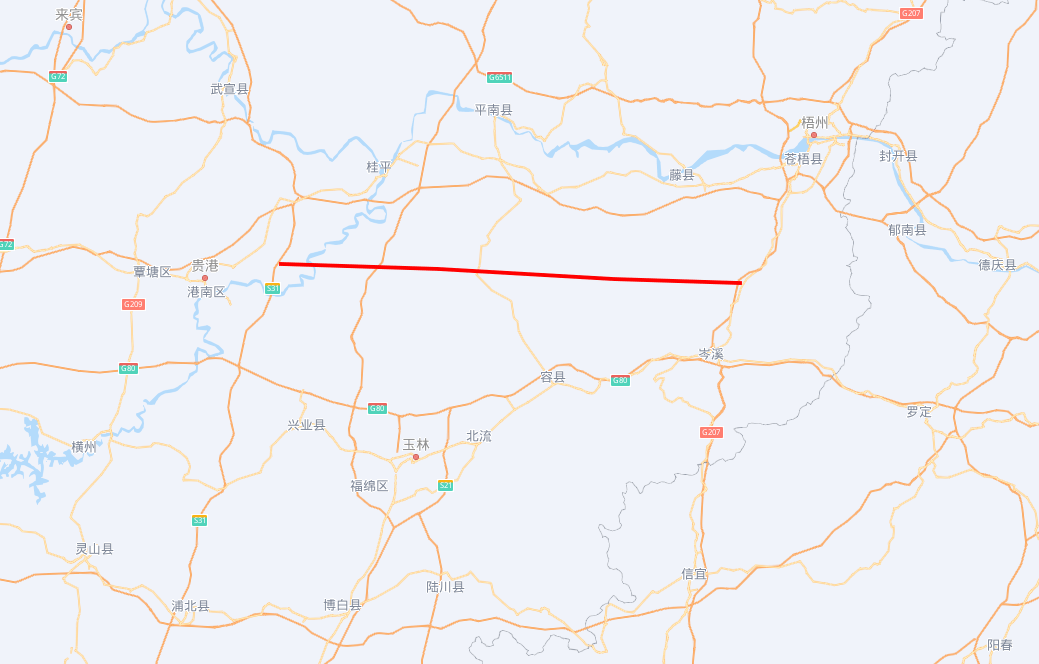 244亿广西又一条通往广东的新高速准备开工贵岑高速