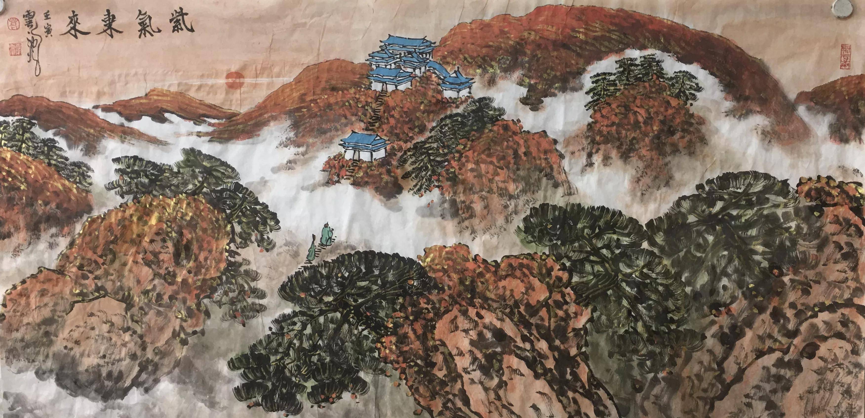 葛云池山水画看见更美的世界