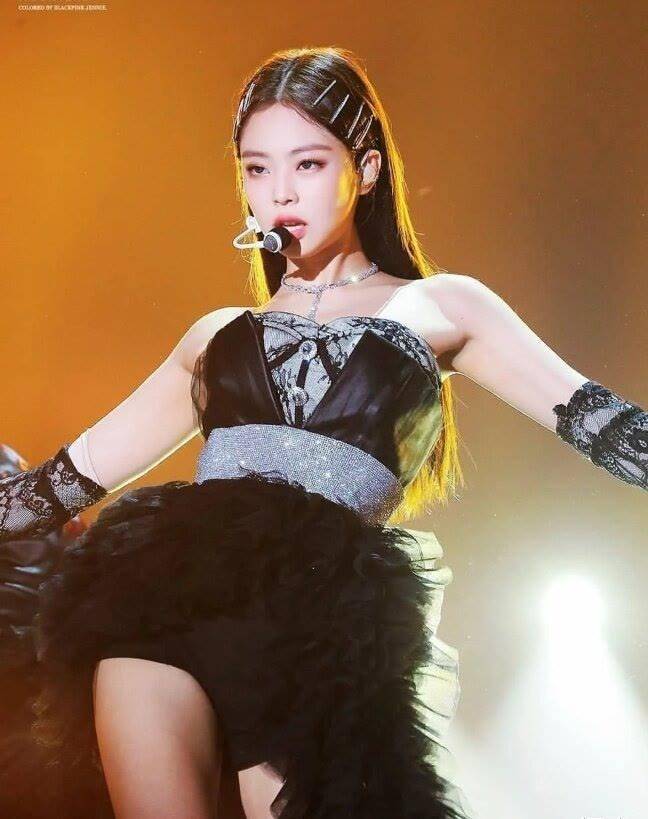 jennie应援黄大宪实锤图片