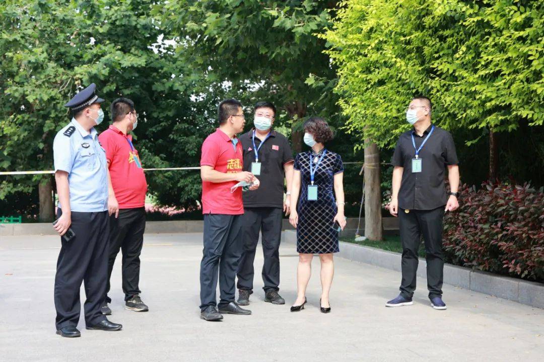 衡水市安平领导一行莅临安平志臻学校视察中考工作_张娜_组织_曲少建