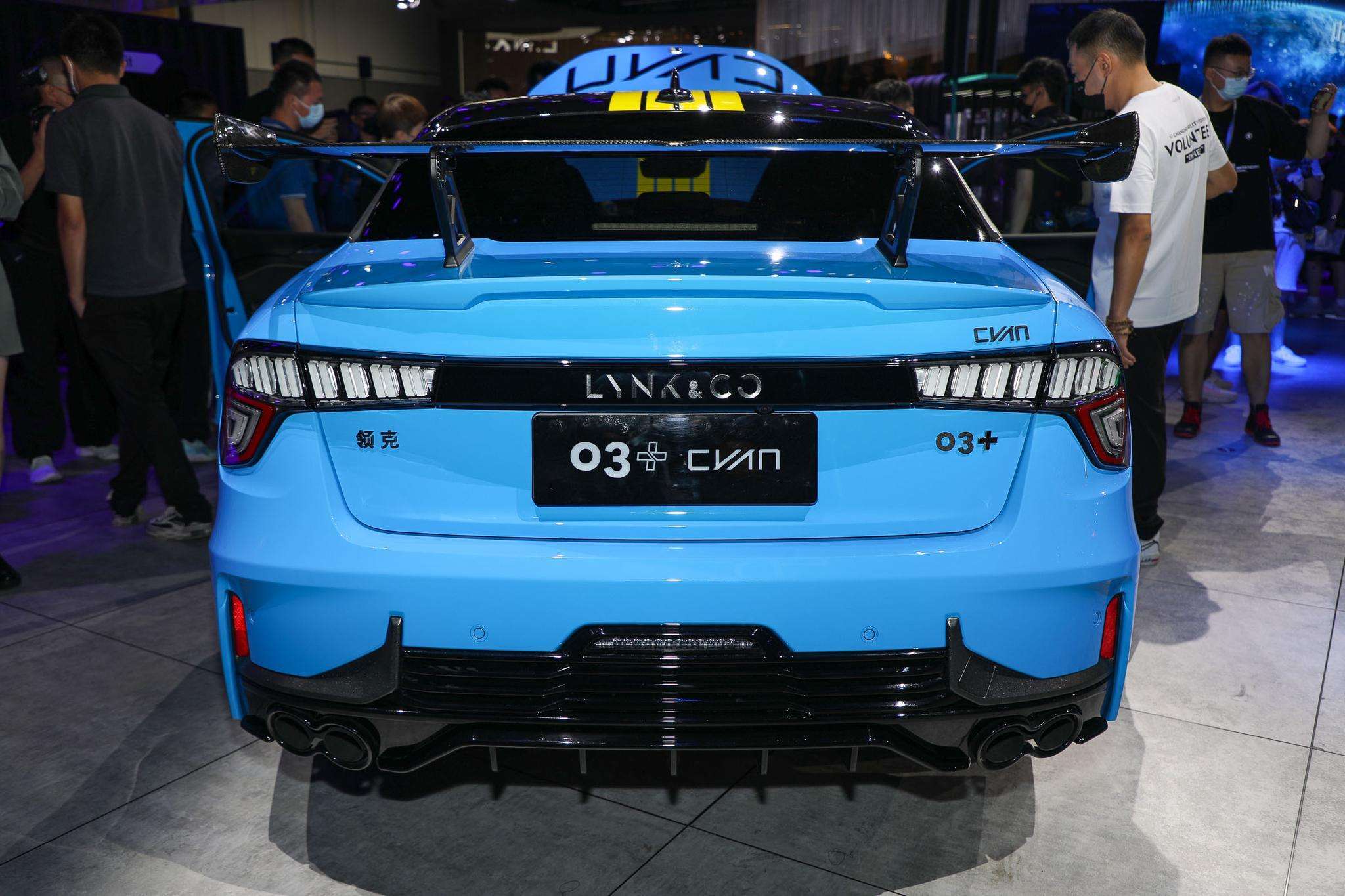 最懂年轻人的汽车品牌领克03cyan定制版合法上路