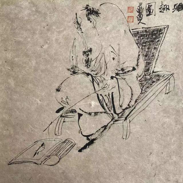 云中布履——三岁道人(王文超)文人画赏析_简淡_吴悦石_日月