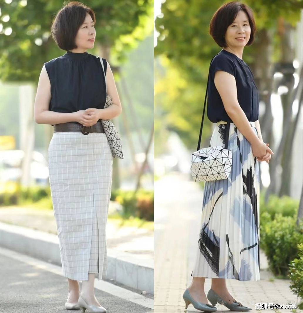 原创50岁大妈穿衣真讲究借助穿搭小妙招穿出优雅女人味