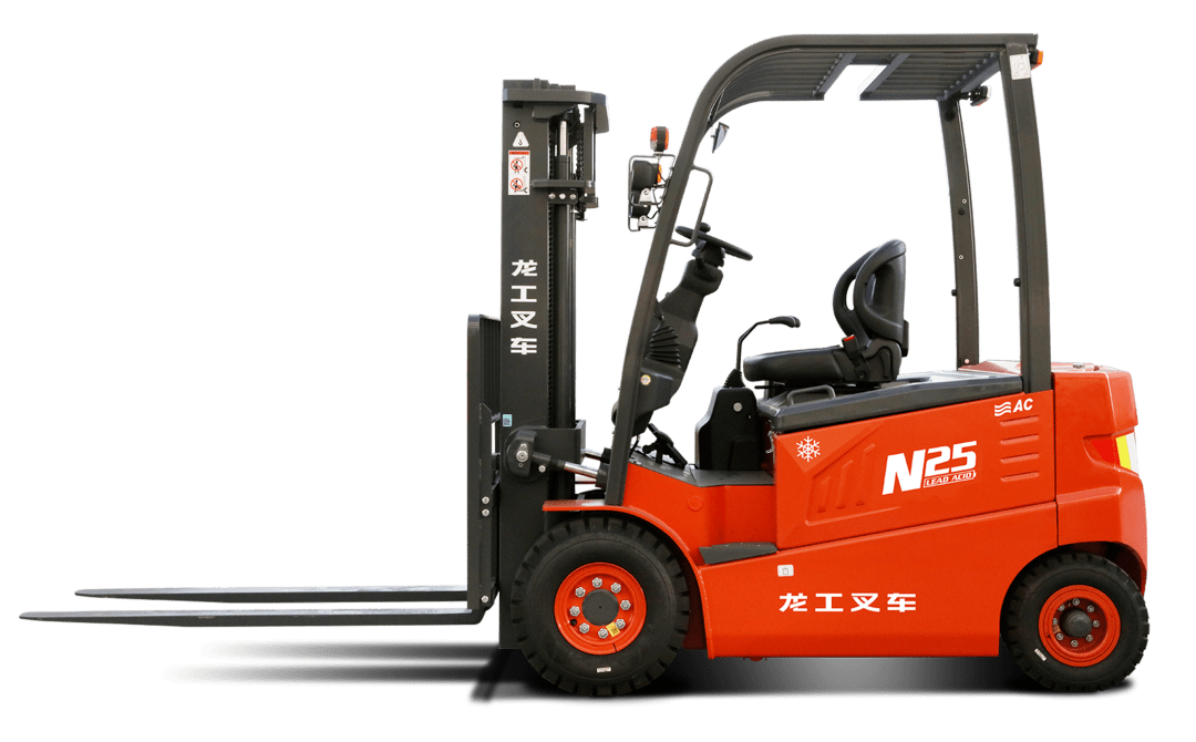 新能源新动力龙工电动叉车批量交付冷链行业