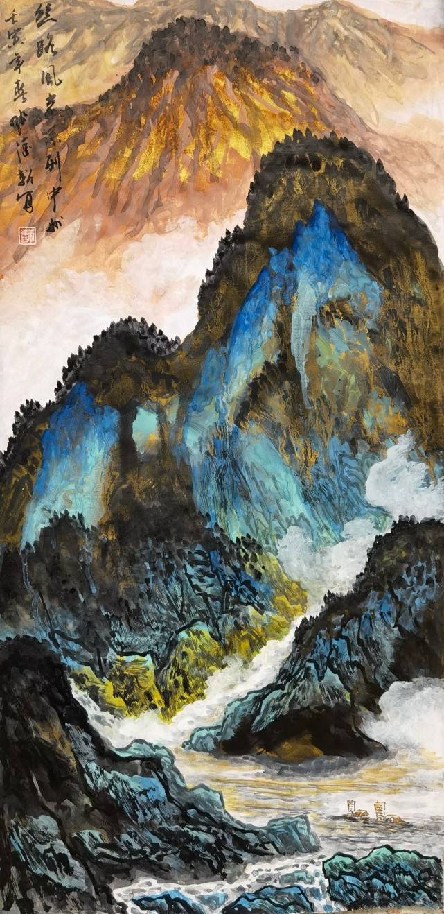 中国书画名家张凌超丝绸之路系列欣赏