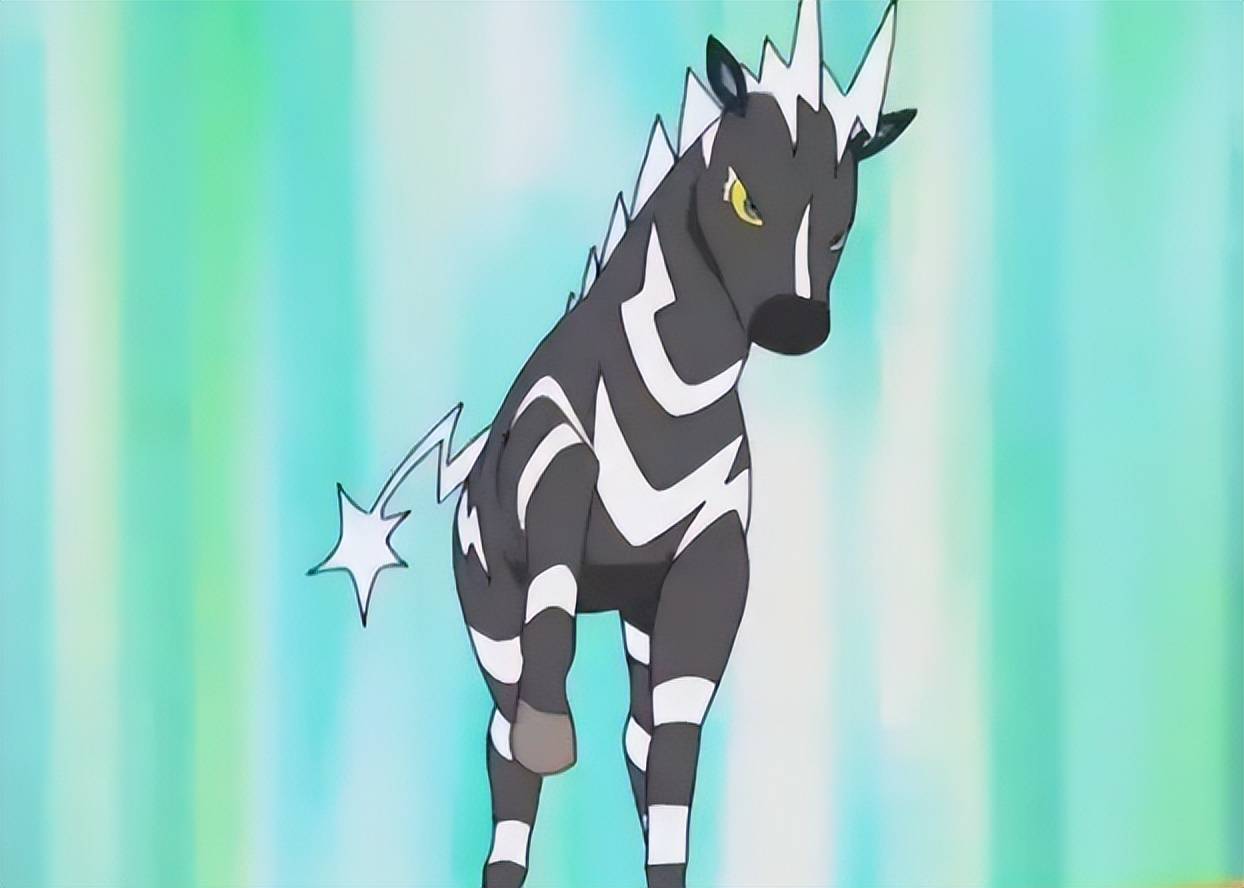 宝可梦虽然也是避雷针特性但雷电斑马和雷丘差得远