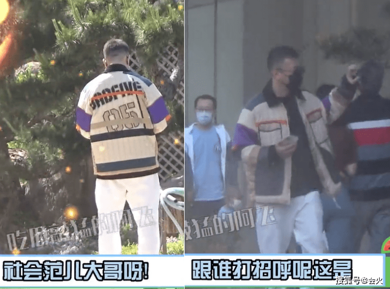 孙红雷抱5岁女儿逛街,任女儿大力揉搓脸部