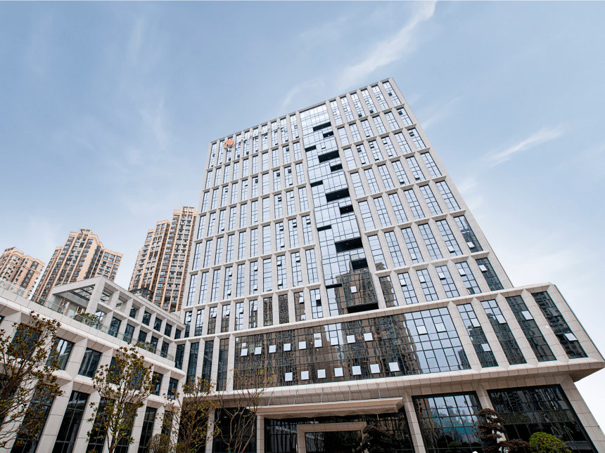 汉阳新的亿元楼汉阳市政建设大厦正式落成启用