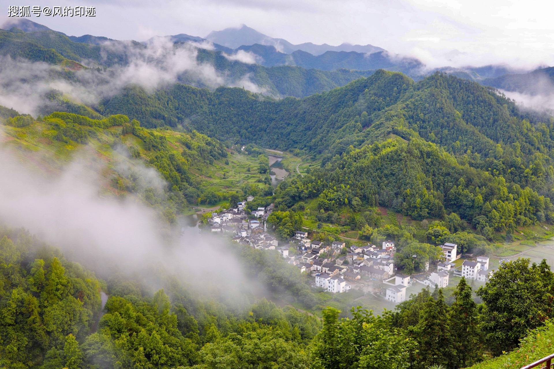 原創黃山歙縣石潭村版尋隱者不遇只在此山中雲深不知處